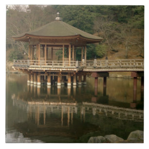 Asien, Japan, Nara, Tempel in Nara Fliese