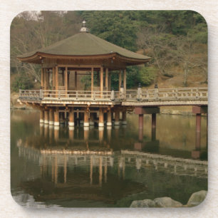 Asien, Japan, Nara, Tempel in Nara Getränkeuntersetzer