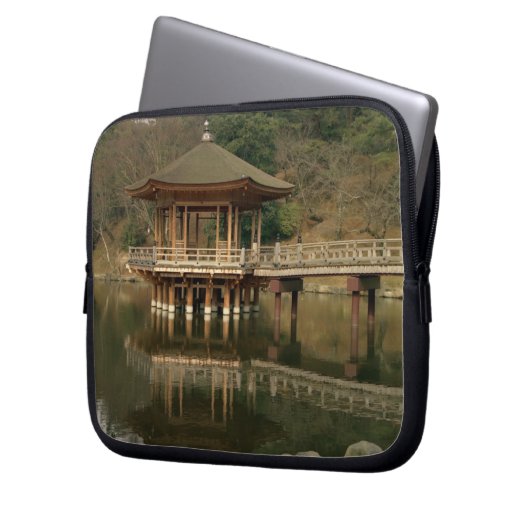 Asien, Japan, Nara, Tempel in Nara Laptopschutzhülle (Vorderseite Links)