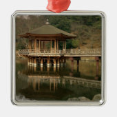 Asien, Japan, Nara, Tempel in Nara Silbernes Ornament (Vorne)