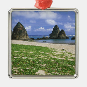 Asien, Japan, Okinawa, Yambaru-Küstenlinie, Meer Ornament Aus Metall