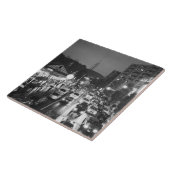 Asien, Japan, Tokio. Abend, Bahnhof Harajuku, Fliese (Seite)