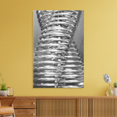 Asien, Japan, Tokio. Coiled pipe, Tepco Energy 2 Leinwanddruck (Insitu (Wohnzimmer))