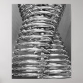 Asien, Japan, Tokio. Coiled pipe, Tepco Energy 2 Poster (Vorne)