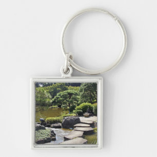 Asien, Japan, Tokio. Der Japanische Garten Schlüsselanhänger