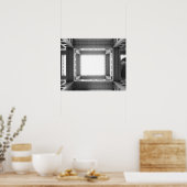 Asien, Japan, Tokio. Fuji TV-Gebäude Poster (Küche)