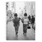 Asien, Japan, Tokio. Geishas auf der Ginza. Notizblock (Vorderseite)