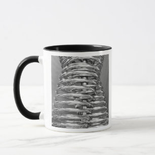 Asien, Japan, Tokio. Gewundene Röhre, Tepco Energy Tasse