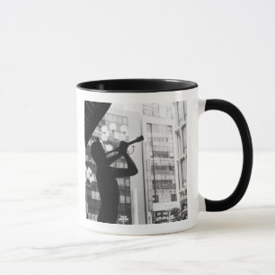 Asien, Japan, Tokio. Musikstatue, Shibuyaku Tasse