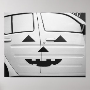Asien, Japan, Tokio. Toyota Will, Vi Auto bemalt Poster