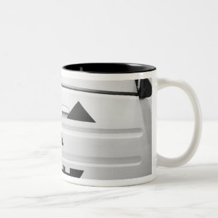 Asien, Japan, Tokio. Toyota Will, Vi Auto bemalt Zweifarbige Tasse