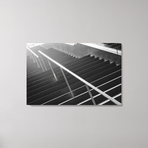 Asien, Japan, Tokio. Treppe, Tokio International 3 Leinwanddruck