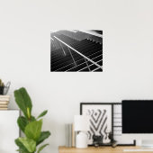 Asien, Japan, Tokio. Treppen, Tokio International Poster (Heimbüro)