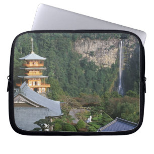 Asien, Japan, Wakayama, Katsuura, Kumano Nachi Laptopschutzhülle