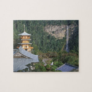 Asien, Japan, Wakayama, Katsuura, Kumano Nachi Puzzle