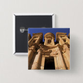 Asien, Jordanien, Petra. El Deir, Das Kloster. Button (Vorne & Hinten)