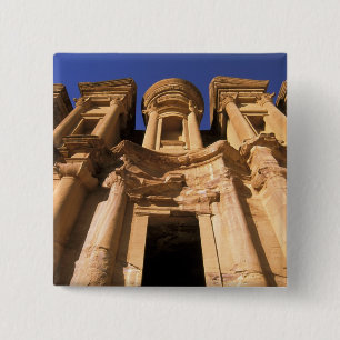 Asien, Jordanien, Petra. El Deir, Das Kloster. Button