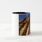 Asien, Jordanien, Petra. El Deir, Das Kloster. Zweifarbige Tasse (Mittel)