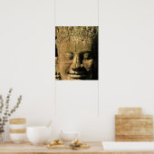 Asien, Kambodscha, Siem Reap. Angkor Thom, Kopf 2 Poster (Küche)
