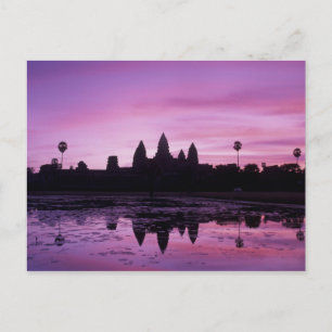 Asien, Kambodscha, Siem Reap, Angkor Wat (12. Jh. Postkarte