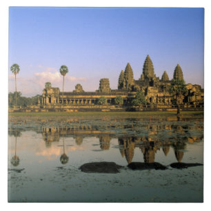 Asien, Kambodscha, Siem Reap. Angkor Wat.2 Fliese