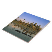 Asien, Kambodscha, Siem Reap. Angkor Wat.2 Fliese (Seite)