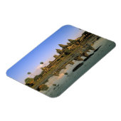 Asien, Kambodscha, Siem Reap. Angkor Wat. 2 Magnet (Linke Seite)