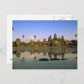 Asien, Kambodscha, Siem Reap. Angkor Wat. 2 Postkarte (Vorne/Hinten)