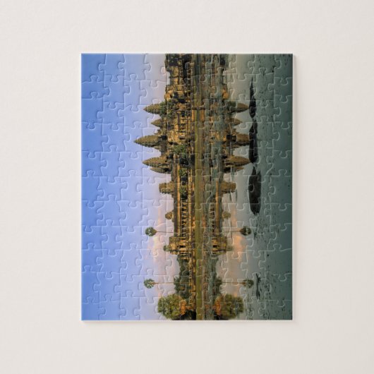 Asien, Kambodscha, Siem Reap. Angkor Wat.2 Puzzle (Vertikal)