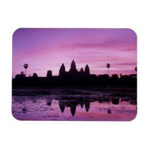 Asien, Kambodscha, Siem Reap, Angkor Wat (b. 12. 2 Magnet