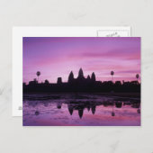 Asien, Kambodscha, Siem Reap, Angkor Wat (b. 12. 2 Postkarte (Vorne/Hinten)