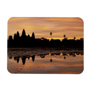 Asien, Kambodscha, Siem Reap, Angkor Wat (b. 12. Magnet