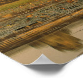 Asien, Kambodscha, Siem Reap. Angkor Wat. Poster (Ecke)