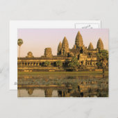 Asien, Kambodscha, Siem Reap. Angkor Wat. Postkarte (Vorne/Hinten)