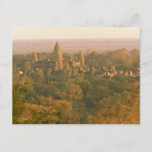 Asien, Kambodscha, Siem Reap. Angkor Wat. Postkarte