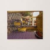 Asien, Kambodscha, Siem Reap, Café. Puzzle (Horizontal)