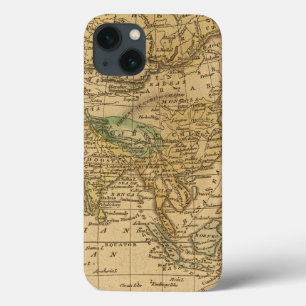 Asien-Karte durch Worcester Case-Mate iPhone Hülle