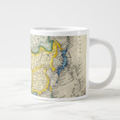 Asien-Karte Jumbo-Tasse (Rechts)