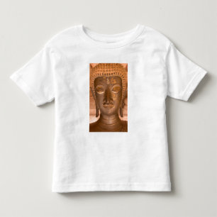 Asien, Laos, Vientiane, Bronzeskulptur im Wat Kleinkind T-shirt