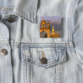 Asien, Laos, Vientiane. Der Luang-Tempel. Button (Beispiel)
