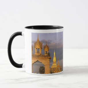 Asien, Laos, Vientiane. Der Luang-Tempel. Tasse