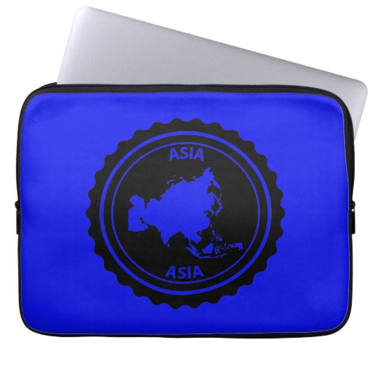 Asien Laptopschutzhülle (Vorderseite)