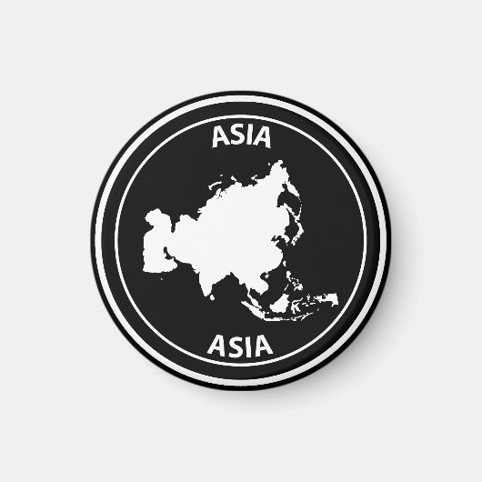 Asien Magnet (Vorne)