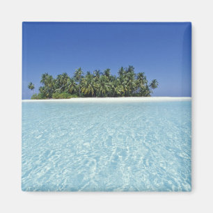 ASIEN, Malediven, Ari-Atoll, unbewohnt Magnet
