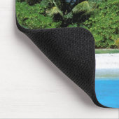 Asien, Malediven. Nordmännchen-Atoll Mousepad (Ecke)