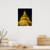 Asien, Mayanmar, Rangun (Yangon), buddhistischer T Poster (Küche)
