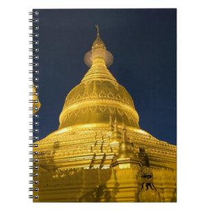 Asien, Maynmar, Yangon, buddhistischer Tempel in Y Notizblock