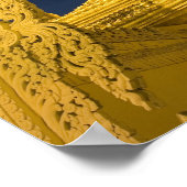 Asien, Maynmar, Yangon, buddhistischer Tempel in Y Poster (Ecke)