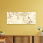 Asien-Mitte Leinwanddruck (Insitu (Wohnzimmer))