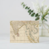 Asien-Mitte Postkarte (Stehend Vorderseite)